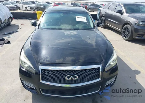 2015 Infiniti Q70 3.7 z USA, uszkodzony, nr VIN JN1BY1AP6FM542694